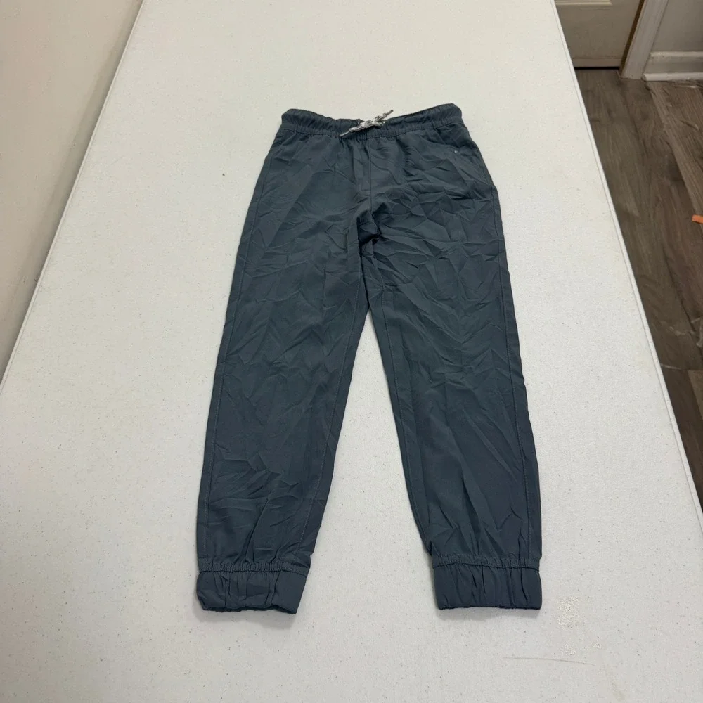 Eddie Bauer Kids Dark Gray Elastic Waist Jogger Pants Size 6 Outdoor Athletic
